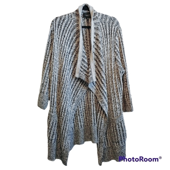 Thakoon for Design Nation Open Front Chunky Cardigan Sz XL Longline Contemporary - Picture 1 of 8